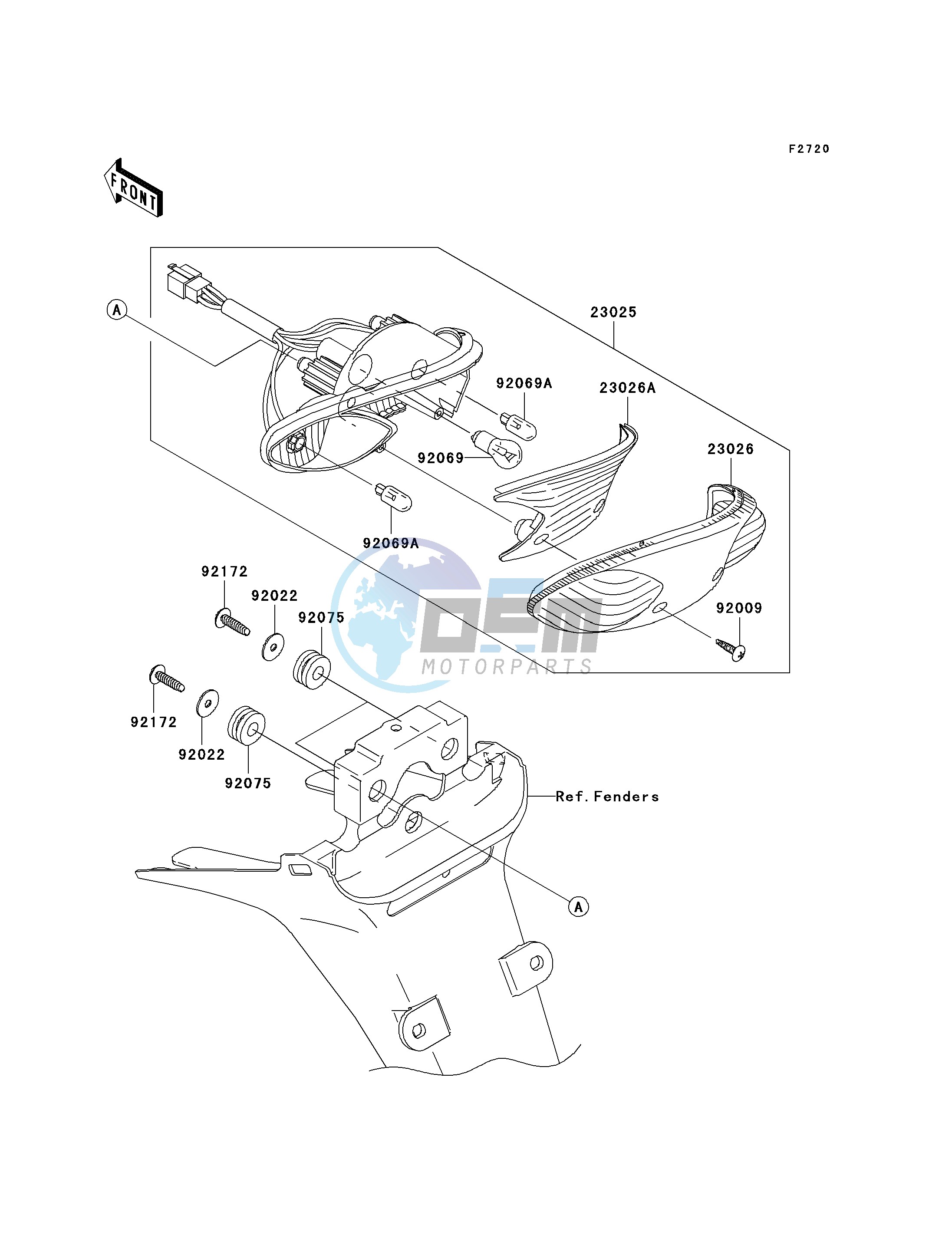 TAILLIGHT-- S- -