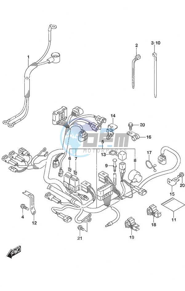 Harness Non-Remote Control