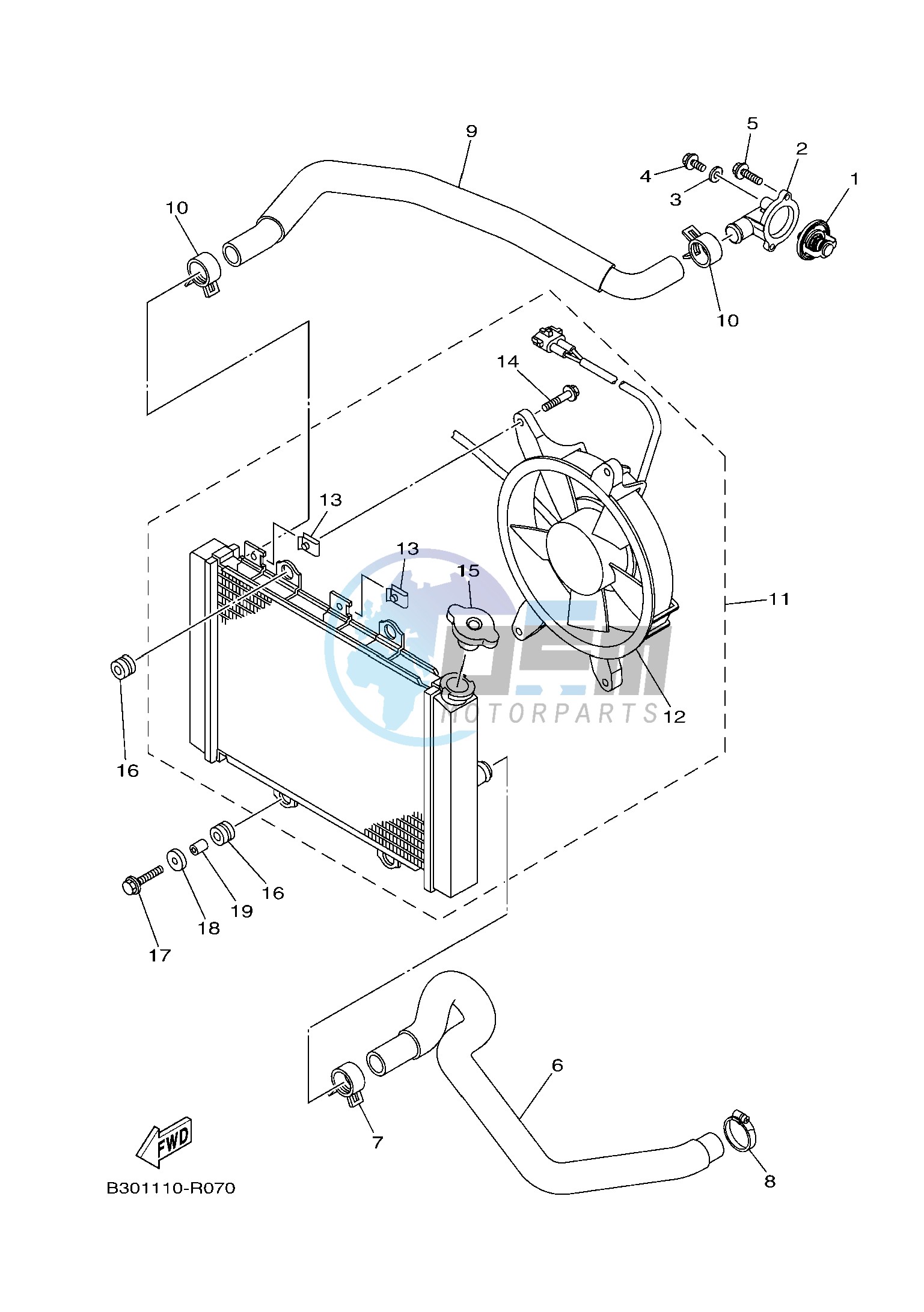 RADIATOR & HOSE