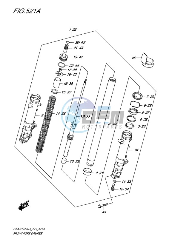 FRONT FORK DAMPER