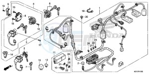 SH125ADD SH125i UK - (E) drawing WIRE HARNESS