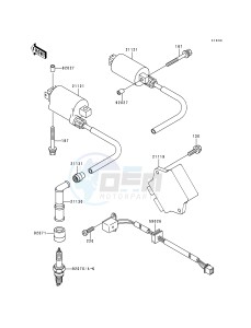 EX 500 D [NINJA 500] (D1-D5) [NINJA 500] drawing IGNITION SYSTEM