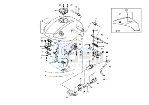 FZS FAZER 1000 drawing FUEL TANK MY03