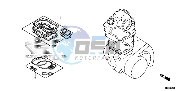 GASKET KIT A