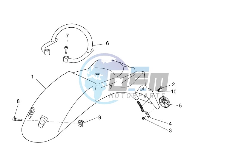 Rear body II- Plate holder