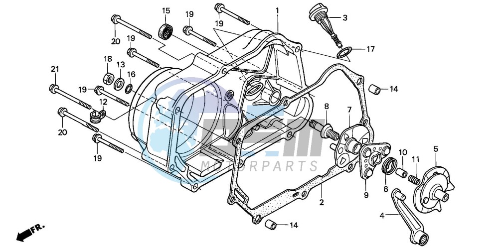 RIGHT CRANKCASE COVER