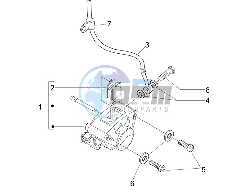 Brakes hose  - Calipers