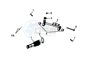 FIDDLE II 125 drawing MOTOR SUSPENSION