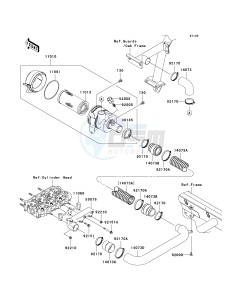 KAF 950 G [MULE 4010 TRANS4X4 DIESEL] (G9F-GAF) G9F drawing AIR CLEANER