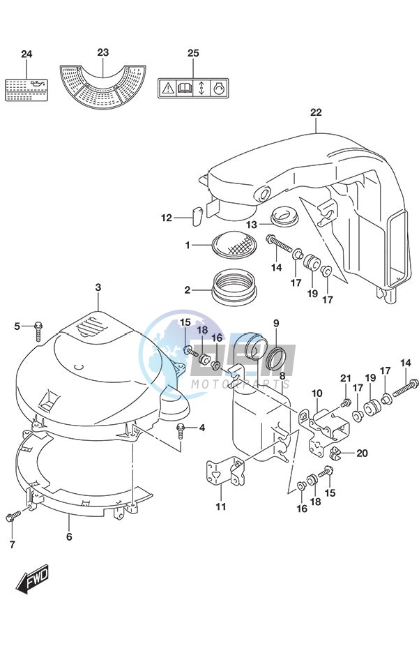 Silencer/Ring Gear Cover