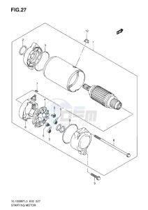 VL1500 BT drawing STARTING MOTOR