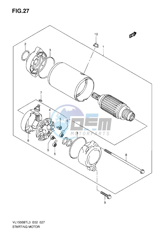 STARTING MOTOR