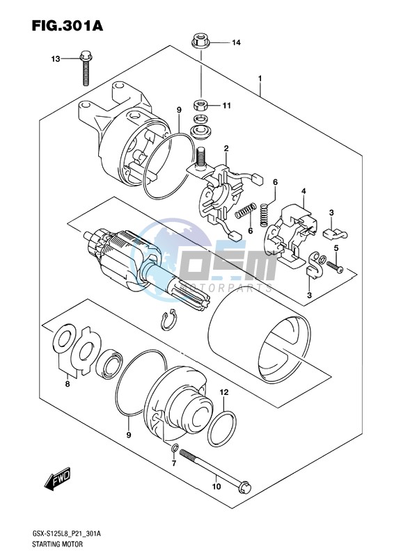 STARTING MOTOR