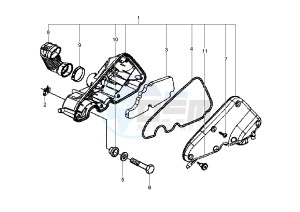 Fly 4T 50 drawing Air Cleaner