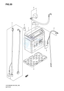 VLR1800 (E3-E28) drawing BATTERY