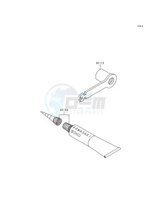 KX 125 K [KX125] (K3) [KX125] drawing OWNERS TOOLS