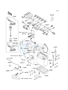 JT 1100 G[1100 STX D.I.] (G1 ) [1100 STX D.I.] drawing ELECTRICAL EQUIPMENT