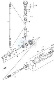 DF 250 drawing Transmission (DF 250S)