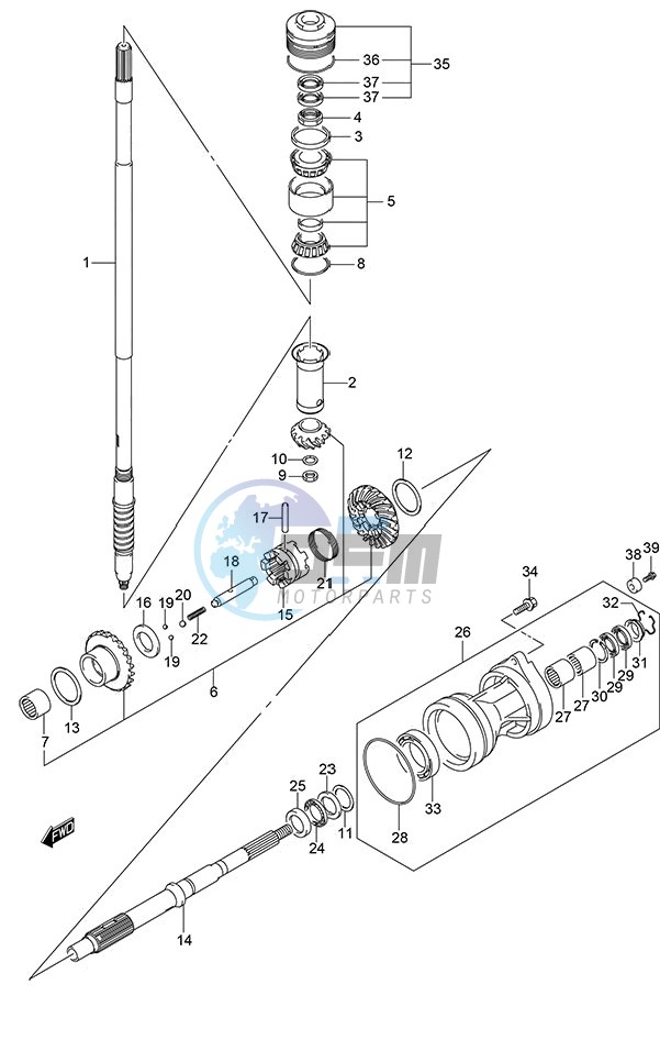 Transmission (DF 250S)