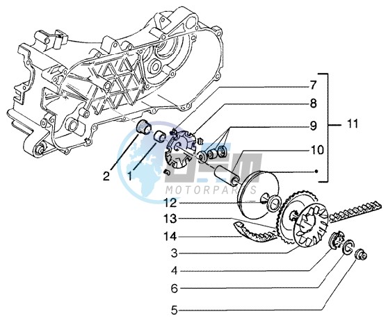 Driving pulley