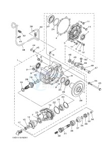 YXM700E YXM70VPHJ VIKING EPS HUNTER (B5FA) drawing DRIVE SHAFT