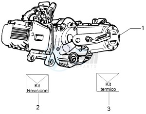 fly 50 4t 2v drawing Engine, assembly