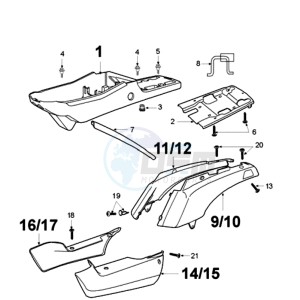 FOX GSX EU1 drawing PANELS