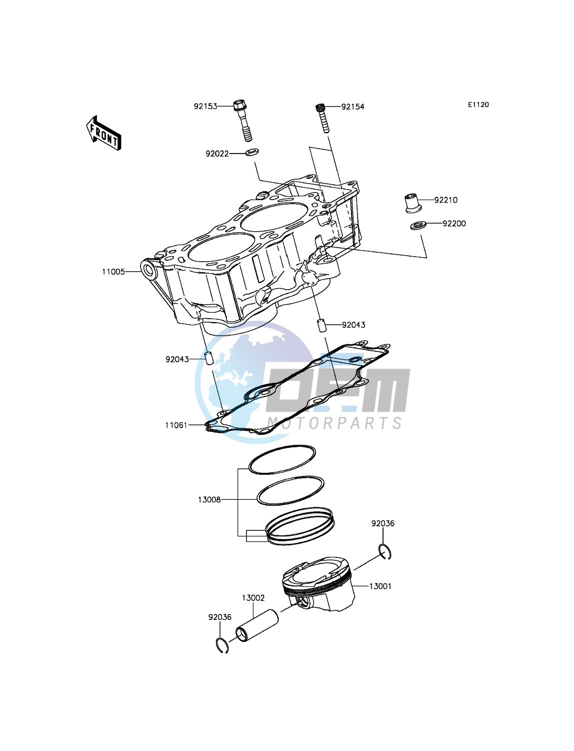 Cylinder/Piston(s)