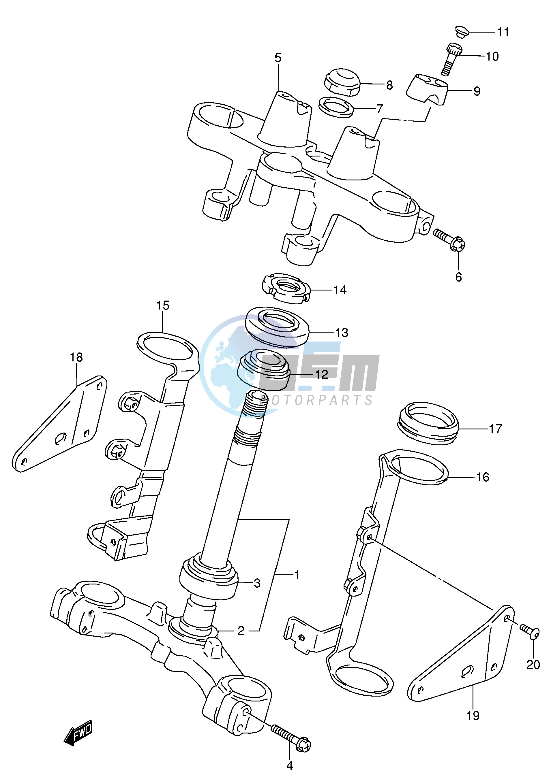 STEERING STEM