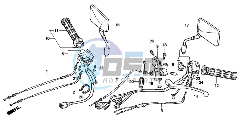 HANDLE LEVER/SWITCH/CABLE