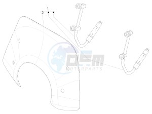 150 4T 3V ie Primavera (EMEA, LATAM) EQR) drawing Windshield - Glass