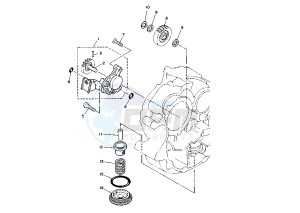 XV S VIRAGO 250 drawing OIL PUMP