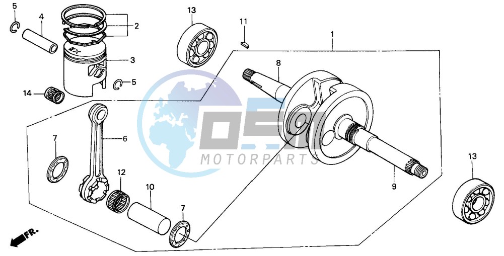 CRANKSHAFT/PISTON