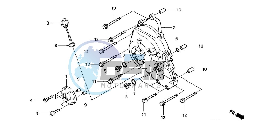 RIGHT CRANKCASE COVER