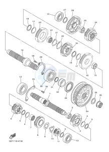 XVS950A (26P6) drawing TRANSMISSION