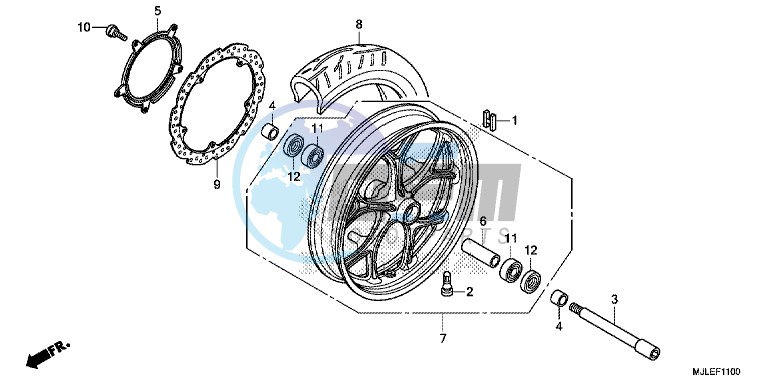 FRONT WHEEL