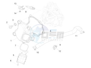 GTV 300 SEI GIORNI IE E4 ABS (APAC) drawing Cylinder head cover