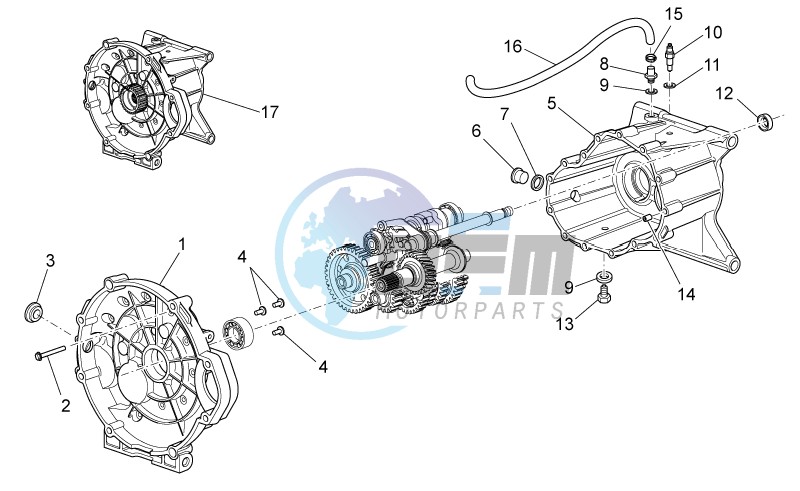 Transmission cage