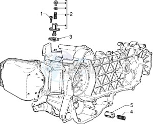 X9 125 drawing Chain Tightener - By pass Valve