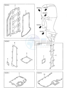 DF 115 drawing Opt: Gasket Set