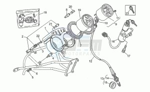 Sport Corsa 1100 drawing Dashboard