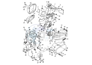 XVS A DRAG STAR CLASSIC 1100 drawing SIDE COVERS