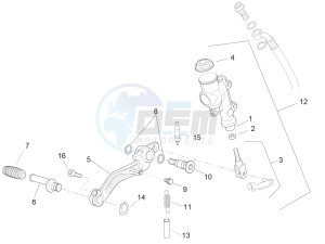 RSV4 1000 RR (APAC) (AUS, CP, NZ) drawing Rear master cylinder