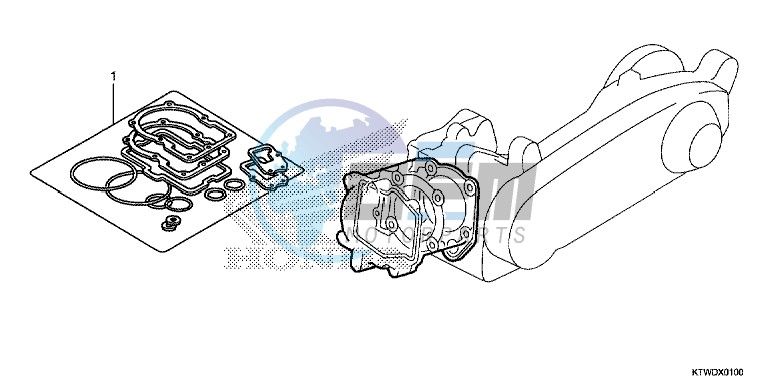 GASKET KIT A