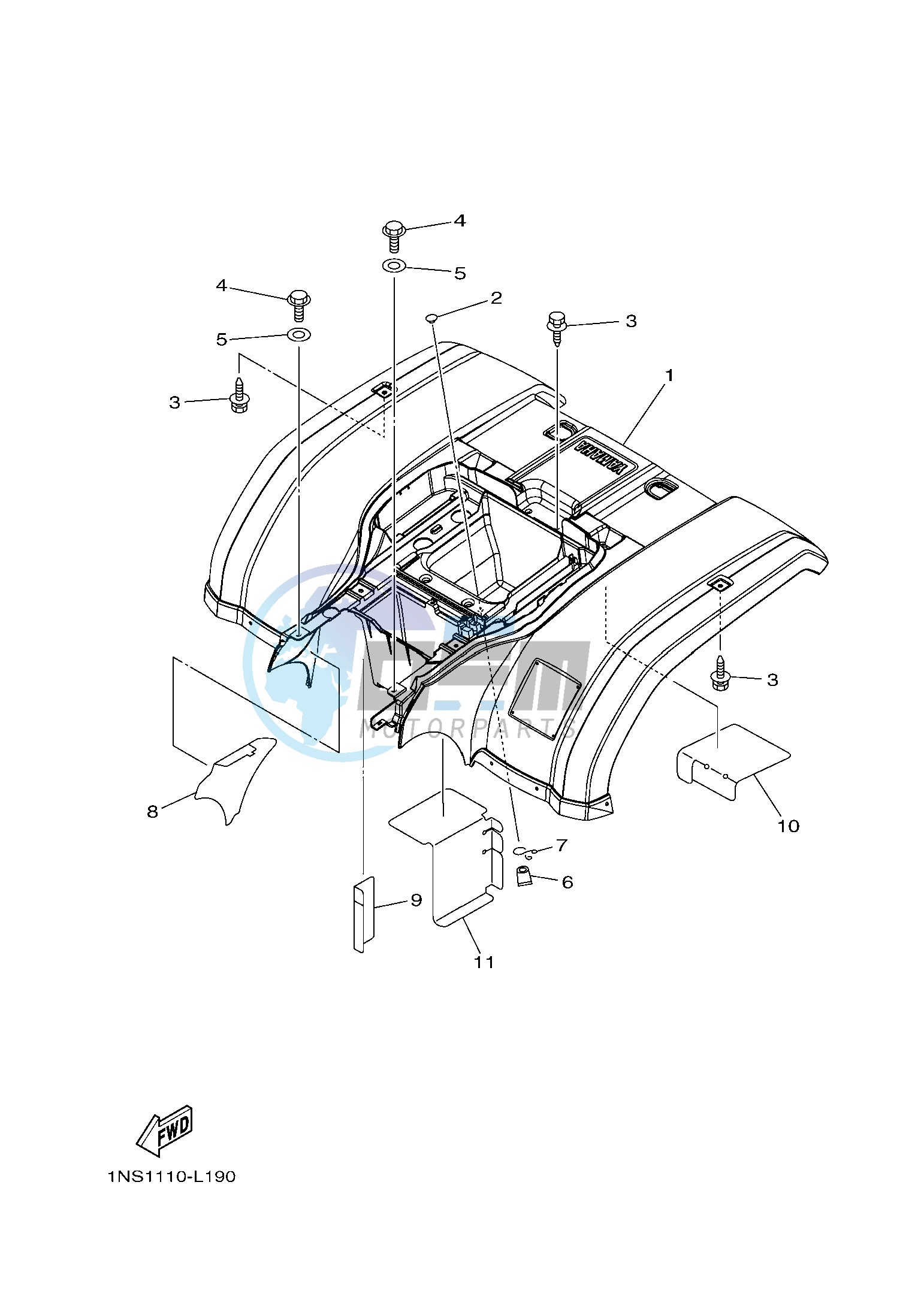 REAR FENDER