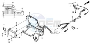 GL1800A drawing NAVIGATION UNIT