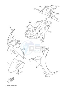 YN50E (2DK1 2DK1 2DK1 2DK1) drawing FENDER