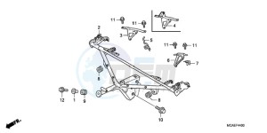 GL18009 Australia - (U) drawing COWL STAY