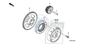 TRX420FPAA Australia - (U / PS) drawing STARTING GEAR