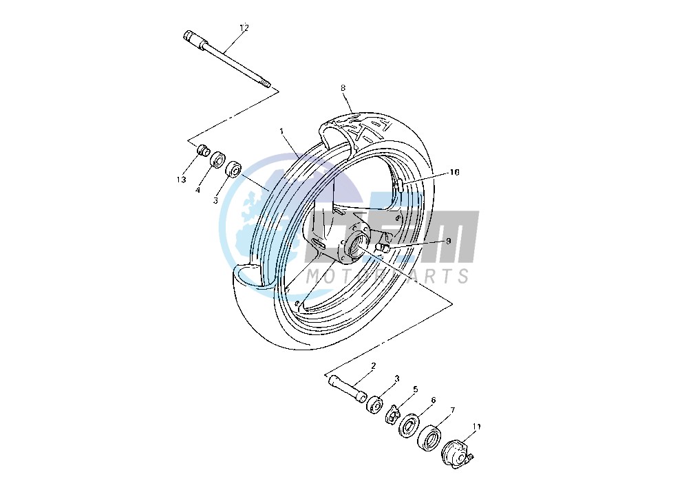 FRONT WHEEL